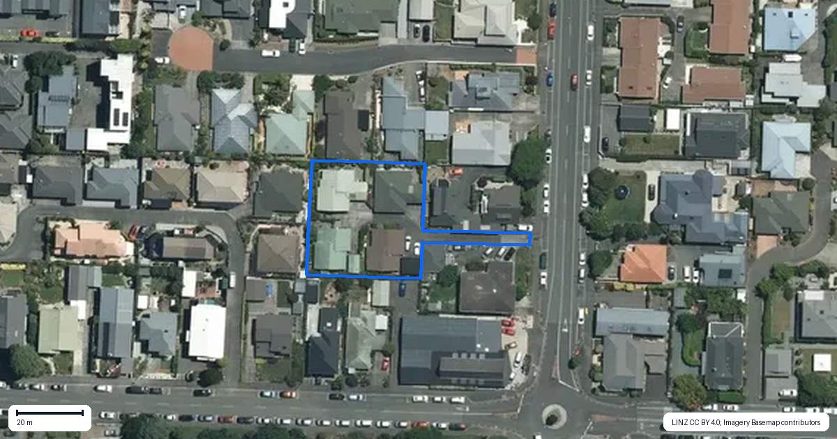 Property context map for 3/28A Collingwood Street, The Wood, Nelson