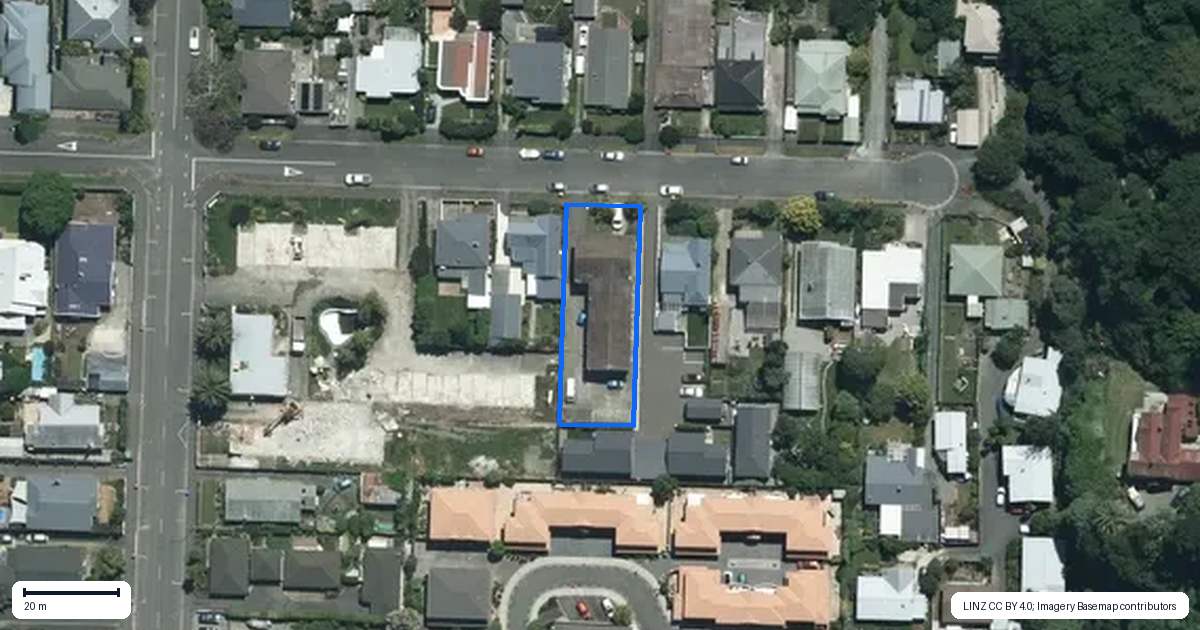Property context map for 86 Cambria Street, The Wood, Nelson