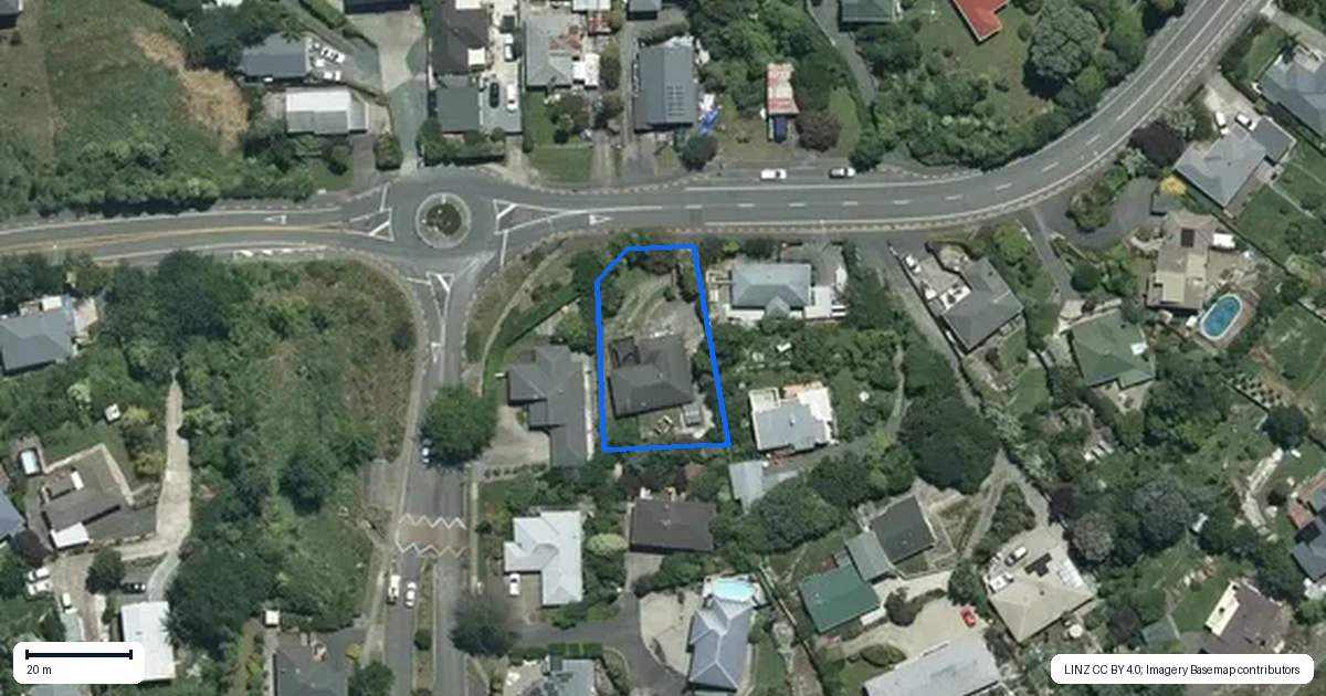 Property context map for 47 The Ridgeway, Enner Glynn, Nelson