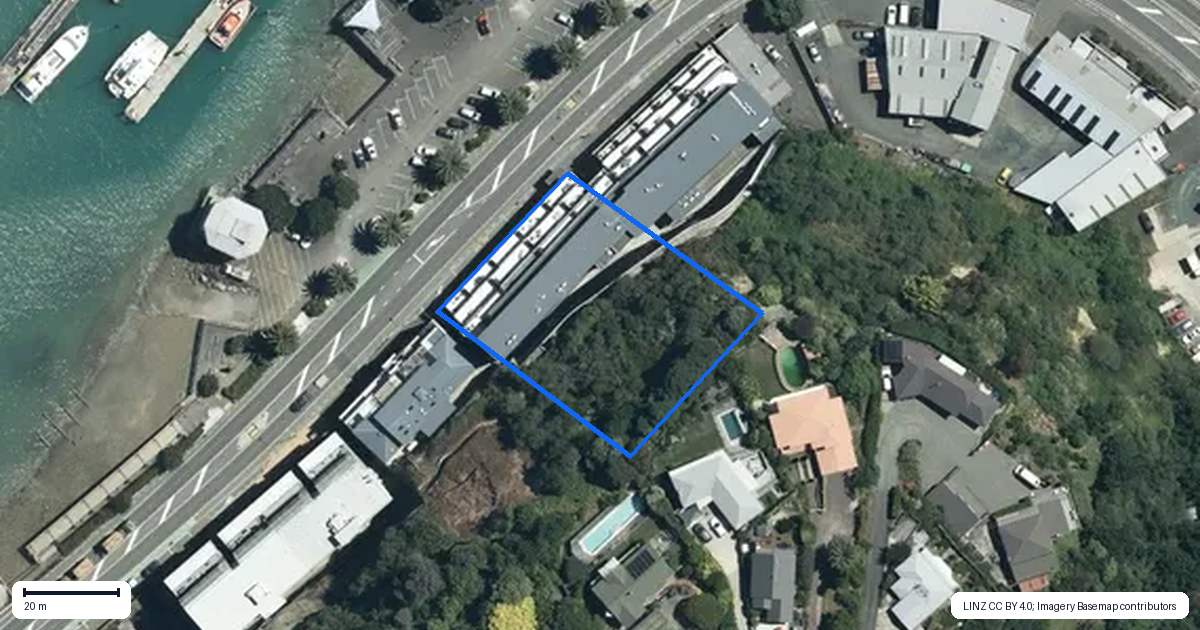 Property context map for 31/269 Wakefield Quay, Stepneyville, Nelson