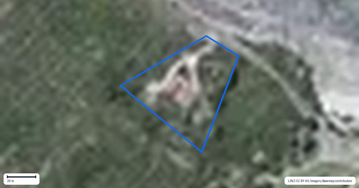 Property context map for 433 Tauranga Bay Road, Cape Foulwind