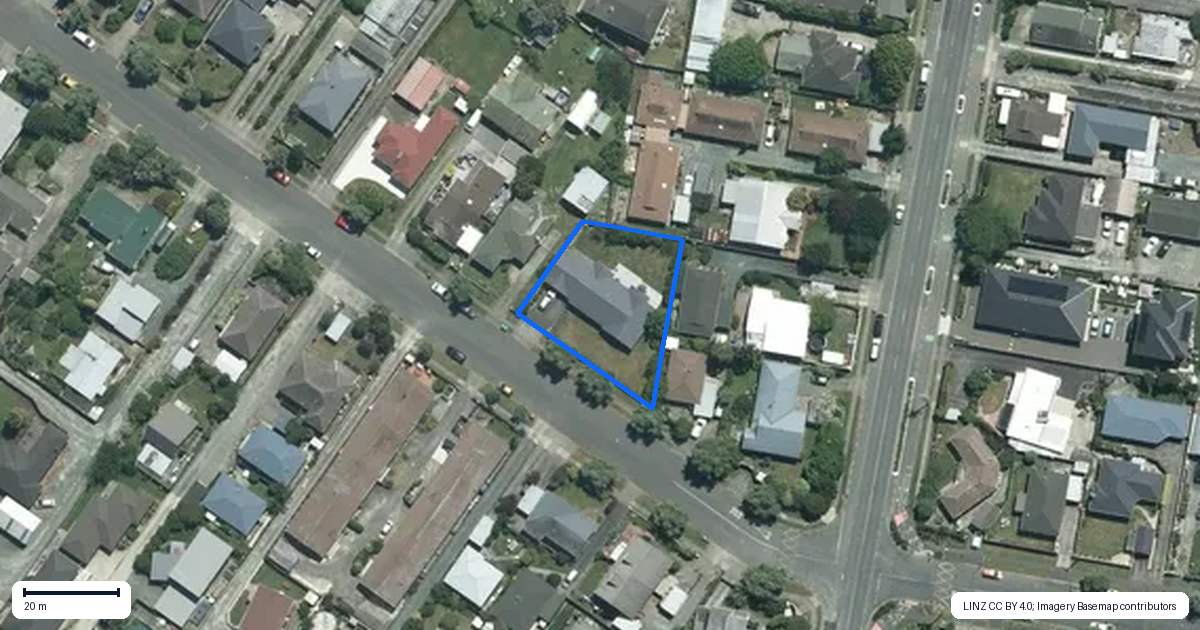 Property context map for 38 Green Street, Tahunanui, Nelson