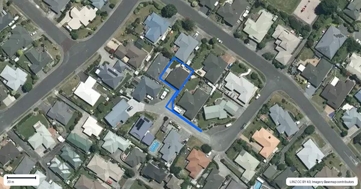 Property context map for 8 Ann Bird Court, Stoke, Nelson