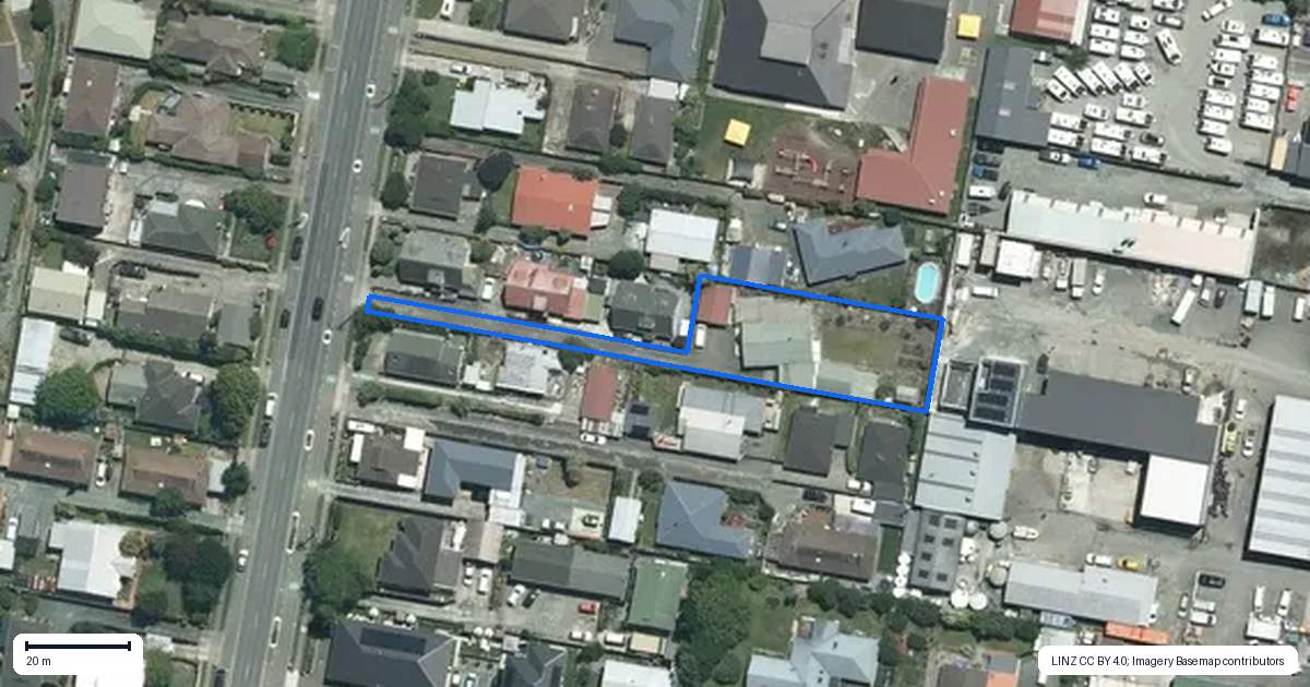 Property context map for 85A Muritai Street, Tahunanui, Nelson