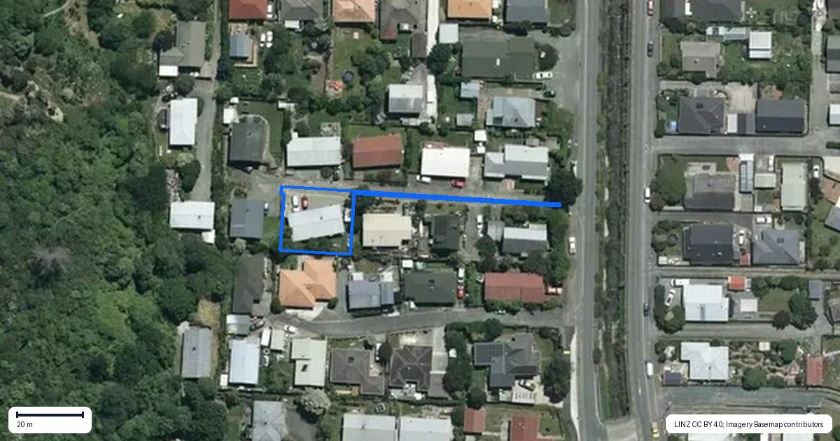Property context map for 7 Silverbirch Grove, The Brook, Nelson