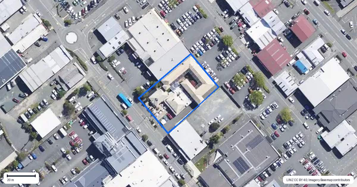 Property context map for 294 Queen Street, Richmond