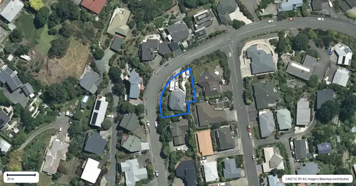 Property context map for 44 Coster Street, Enner Glynn, Nelson