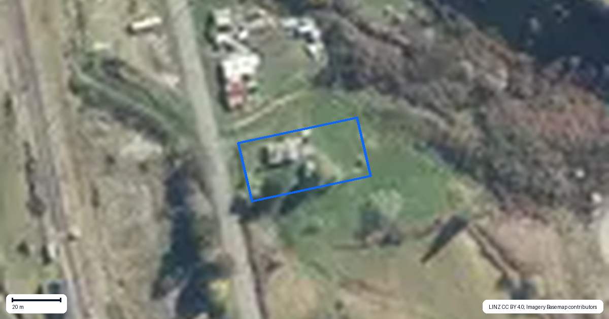 Property context map for 29 Hattie Street, Reefton