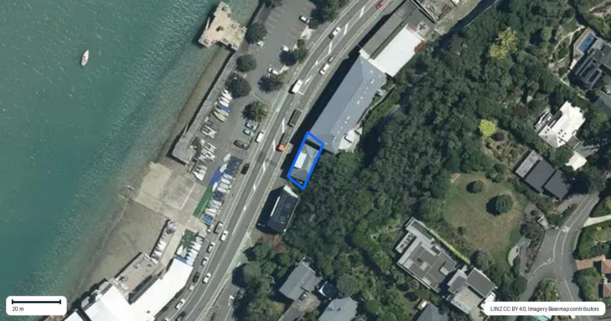 Property context map for 14/309 Wakefield Quay, Stepneyville, Nelson