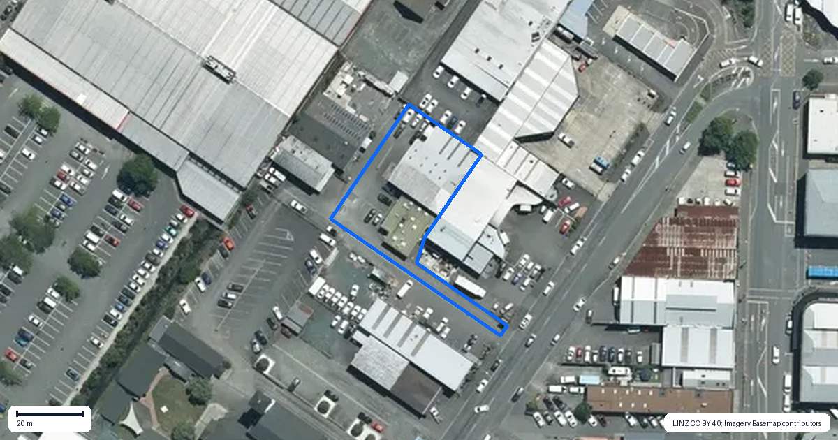 Property context map for 16C Vanguard Street, Nelson
