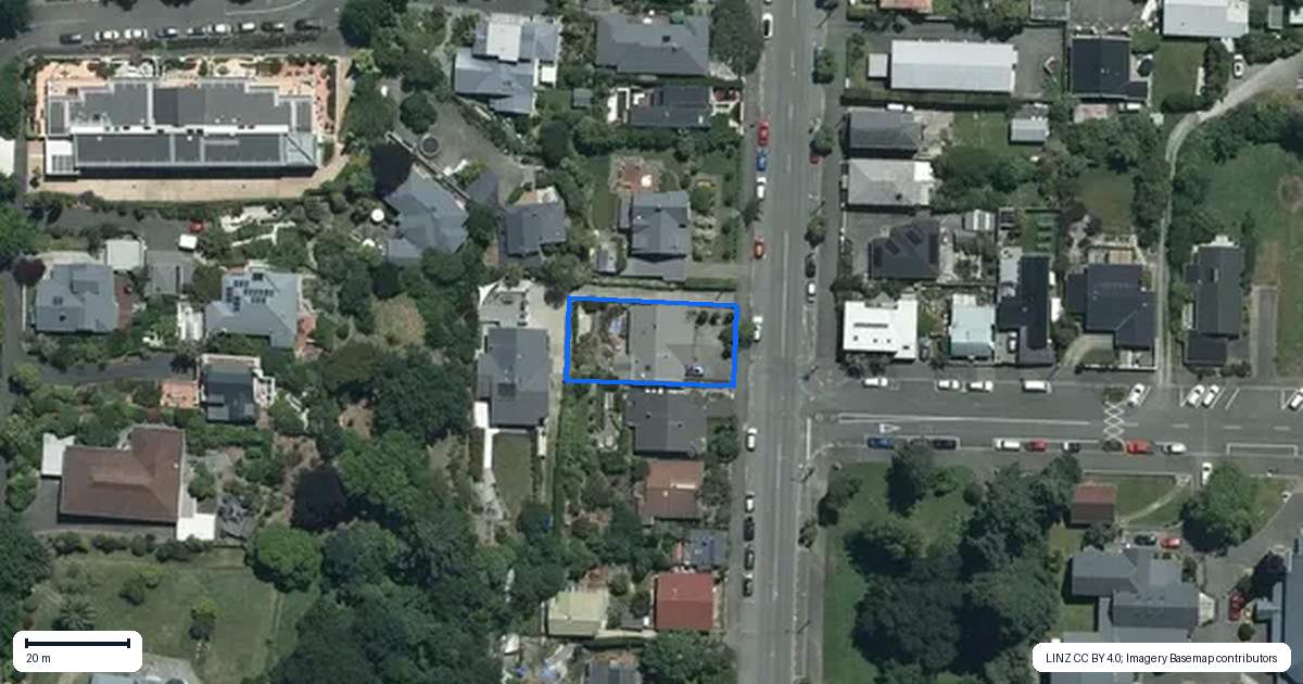 Property context map for 178 Collingwood Street, Nelson