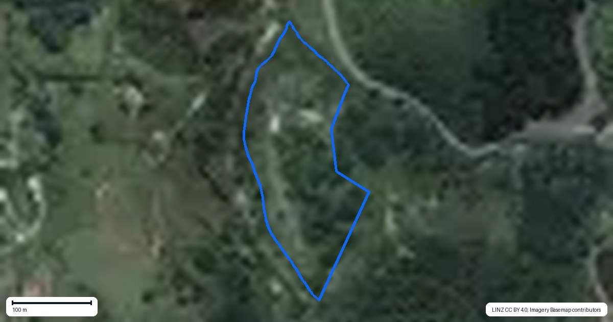 Property context map for 55 Teal Valley Road, Hira