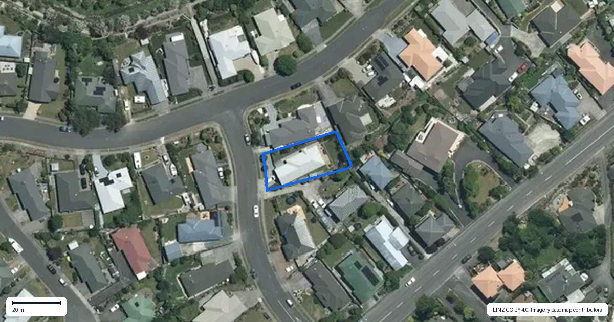 Property context map for 8 Huria Street, Stoke, Nelson