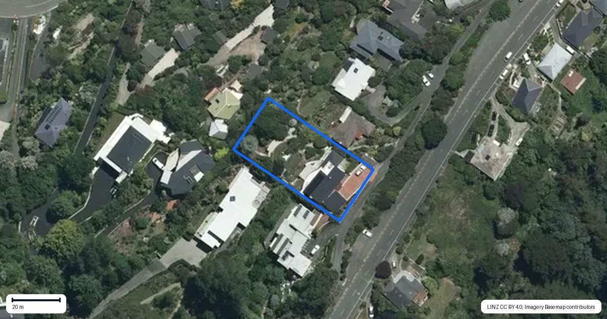 Property context map for 128 Princes Drive, Britannia Heights, Nelson