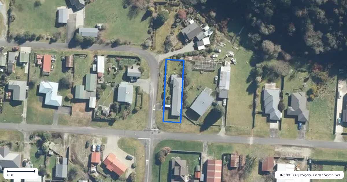 Property context map for 26 Coal Street, Reefton