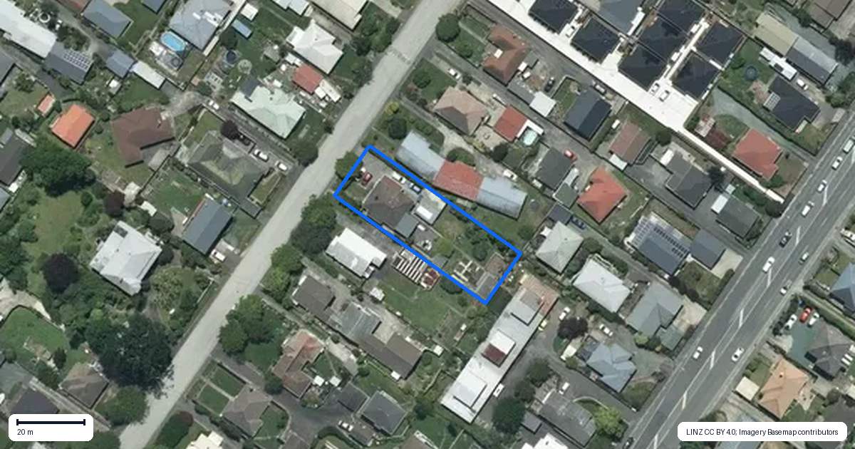 Property context map for 171 Kawai Street South, Nelson South, Nelson