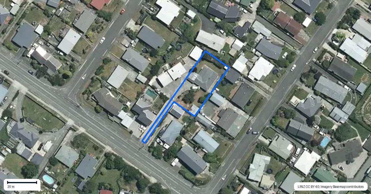 Property context map for 119 Songer Street, Stoke, Nelson