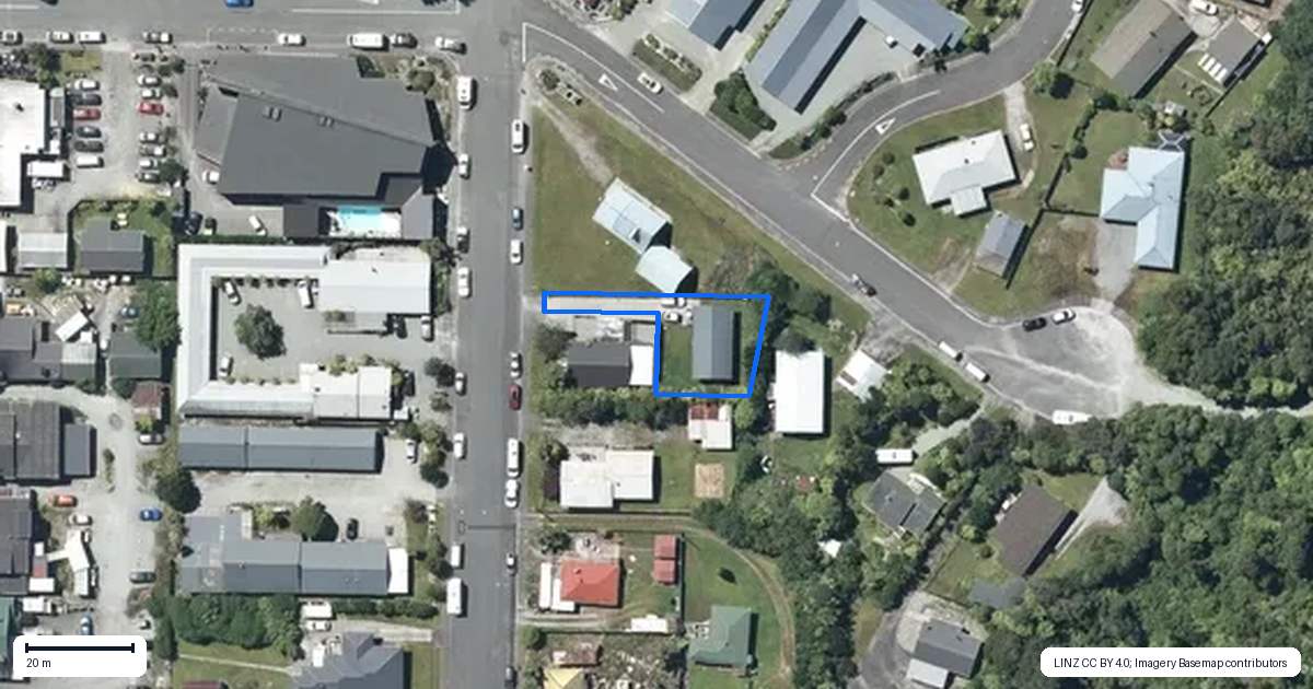 Property context map for 24A Cron Street, Franz Josef/Waiau