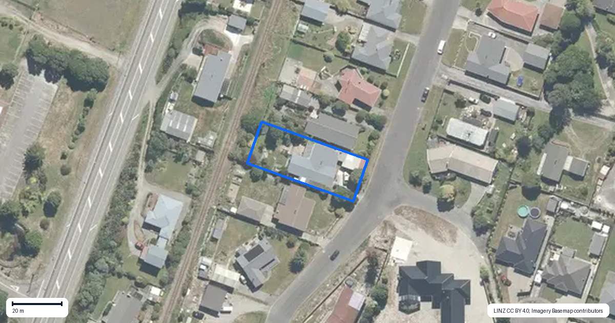 Property context map for 15 Keith Road, Paroa, Greymouth