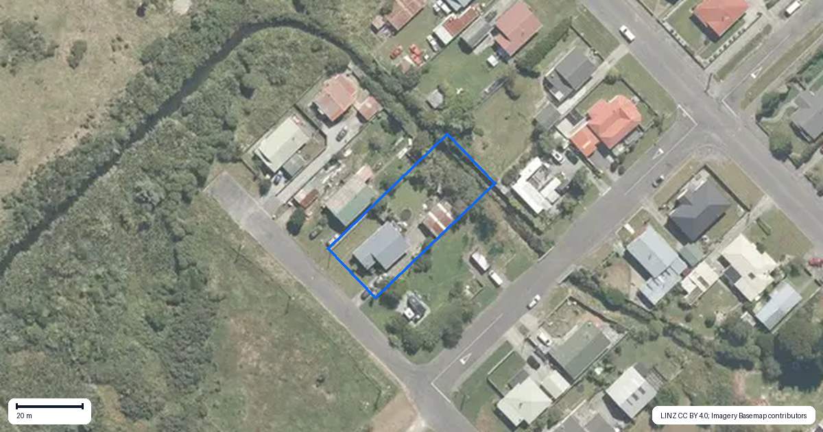 Property context map for 7 Peel Street, Cobden, Greymouth