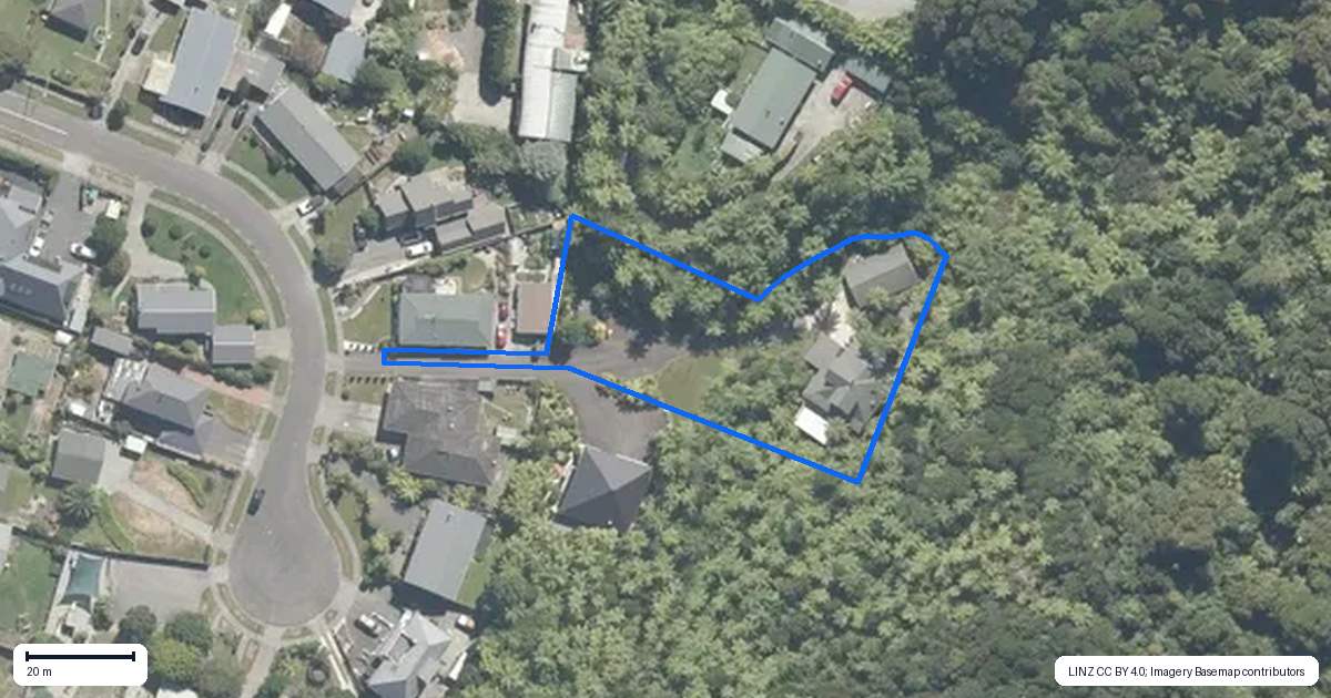 Property context map for 19 Loris Place, Karoro, Greymouth