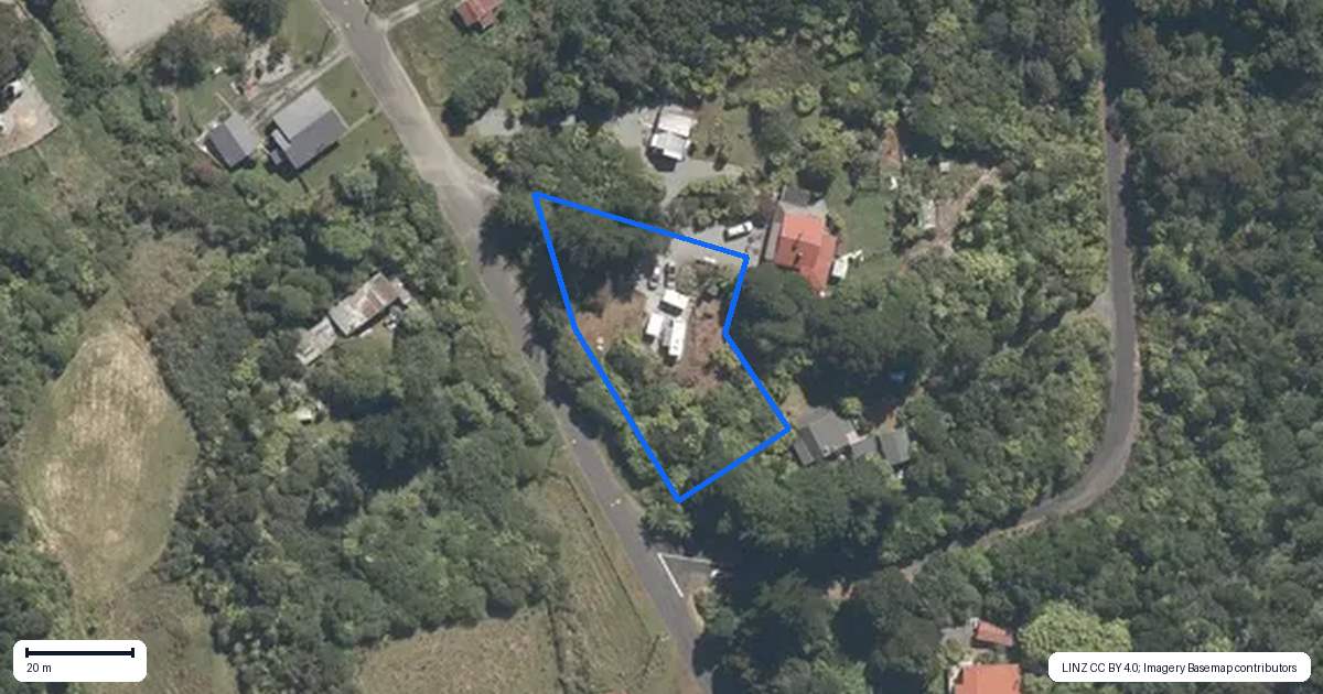 Property context map for 18 Herd Street, Dunollie, Runanga