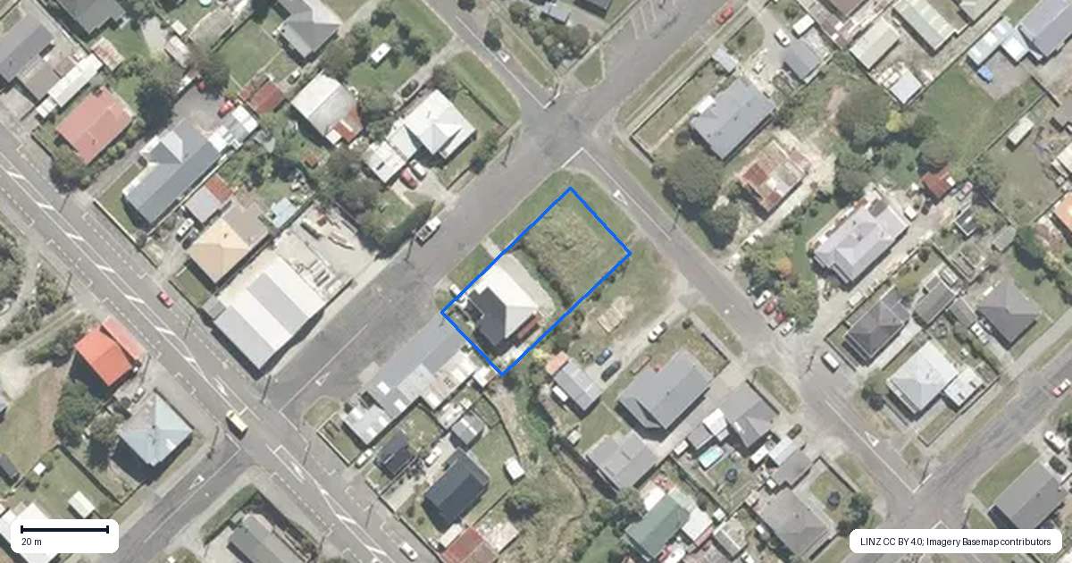 Property context map for 9 Newcastle Street, Cobden, Greymouth