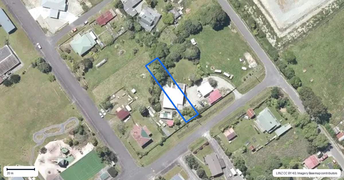 Property context map for 29 Gibson Street, Ross