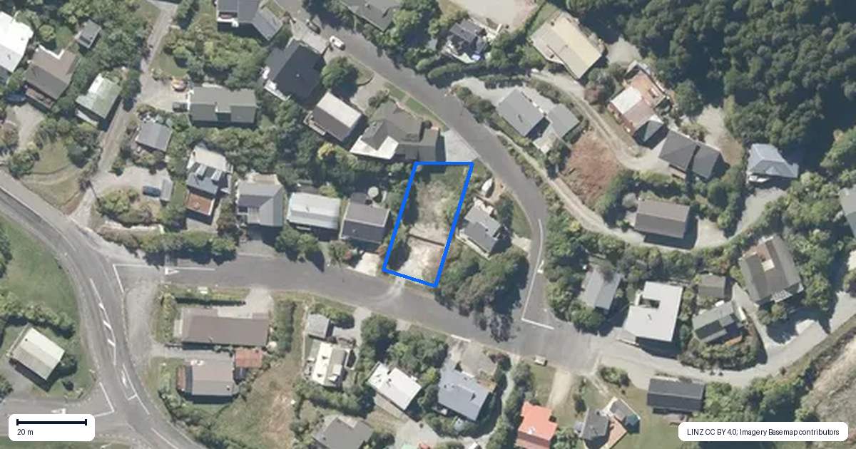 Property context map for 9 Johns Road, Moana