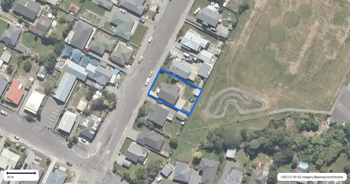 Property context map for 37 Milton Road, Greymouth