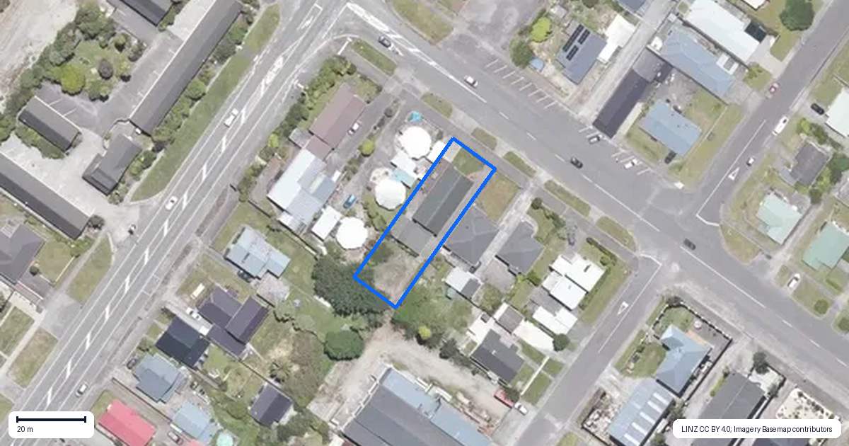 Property context map for 69 Hampden Street, Hokitika