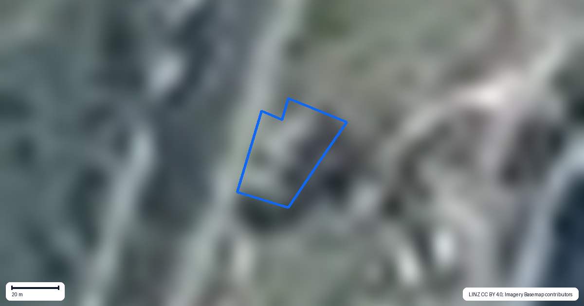 Property context map for 17 Dredge Road, Ngahere
