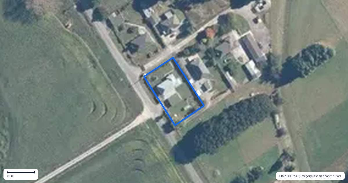 Property context map for 69 Granville Road, Totara Flat, Ahaura