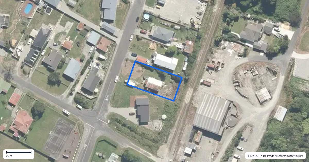 Property context map for 37 Ogilvie Road, Gladstone, Greymouth