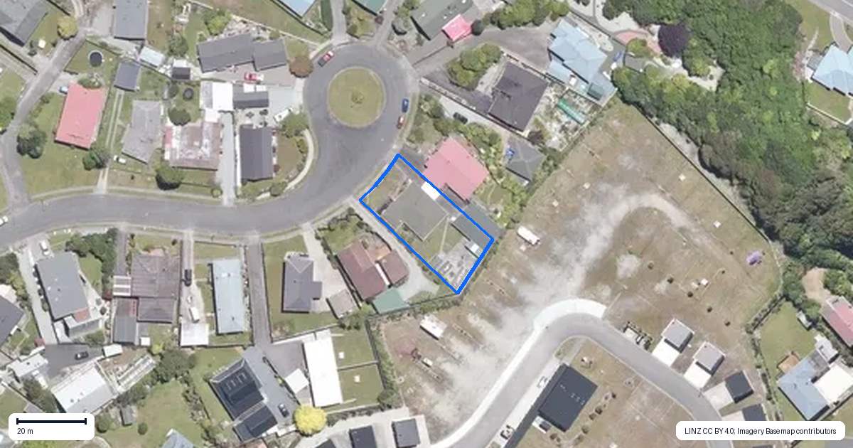 Property context map for 186 Rolleston Street, Hokitika