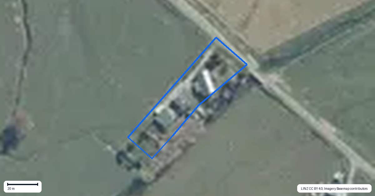 Property context map for 28 Johnston Road, Kokatahi