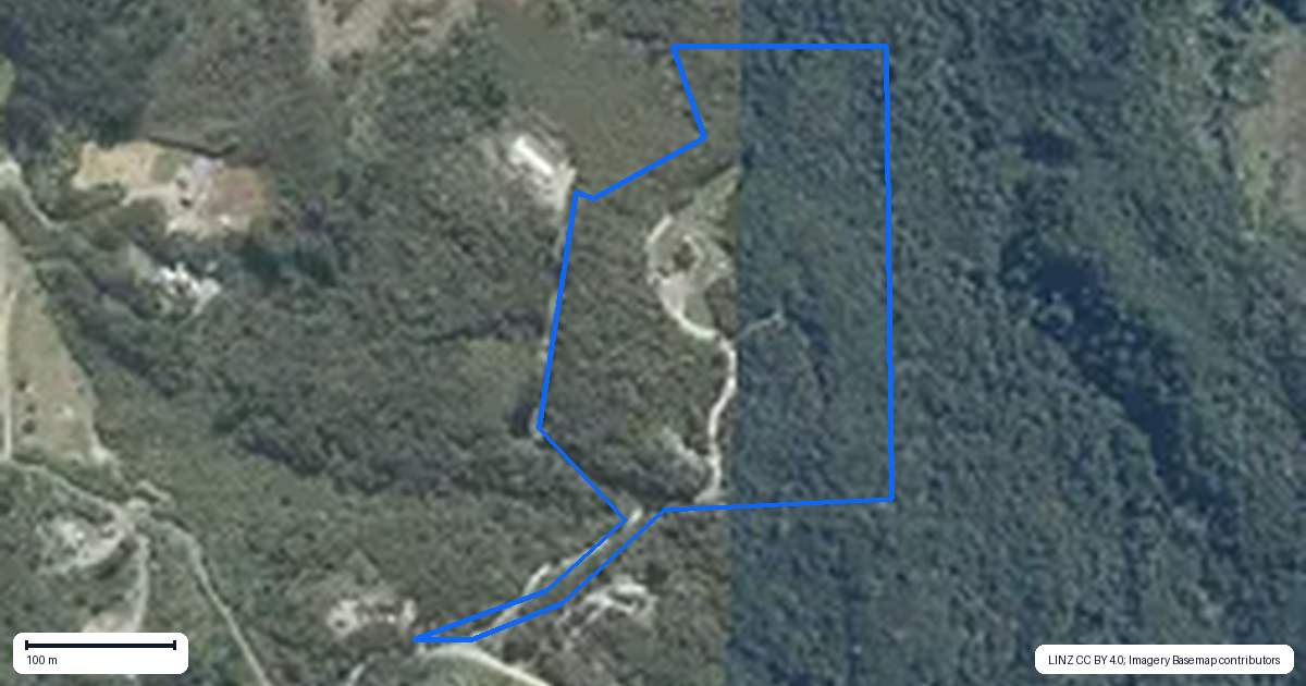 Property context map for 67 Welshmans Road, Marsden, Greymouth