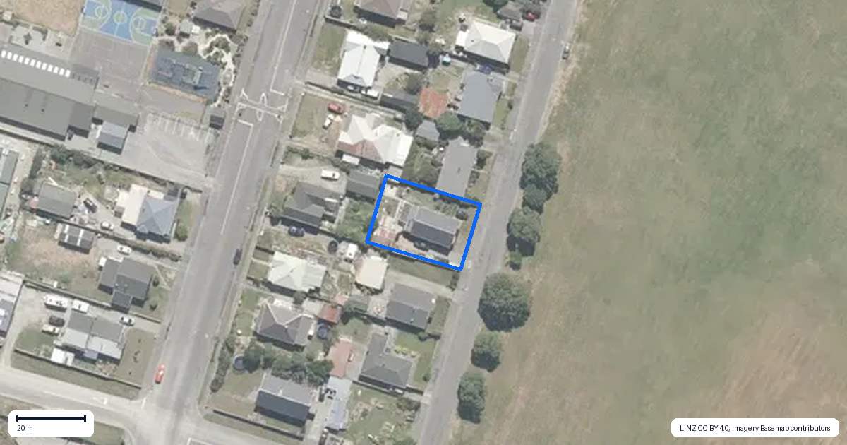 Property context map for 52 Reid Street, Blaketown, Greymouth