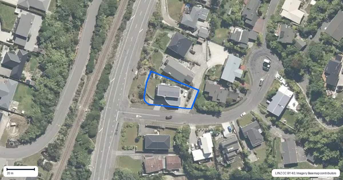 Property context map for 87 Main South Road, Karoro, Greymouth