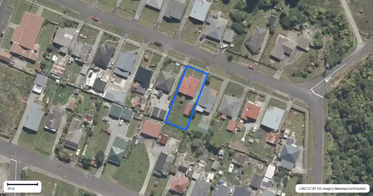 Property context map for 51 Inverness Street, Dunollie, Runanga