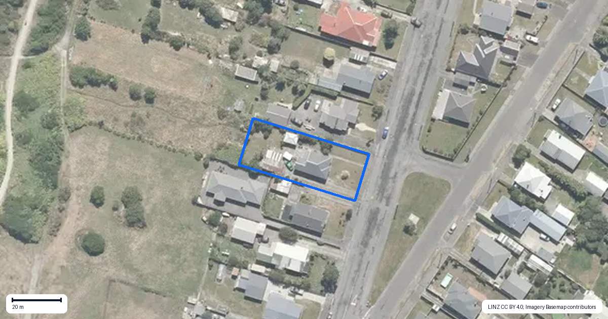 Property context map for 130 Blake Street, Blaketown, Greymouth