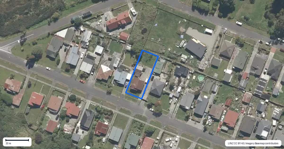 Property context map for 12 Inverness Street, Dunollie, Runanga