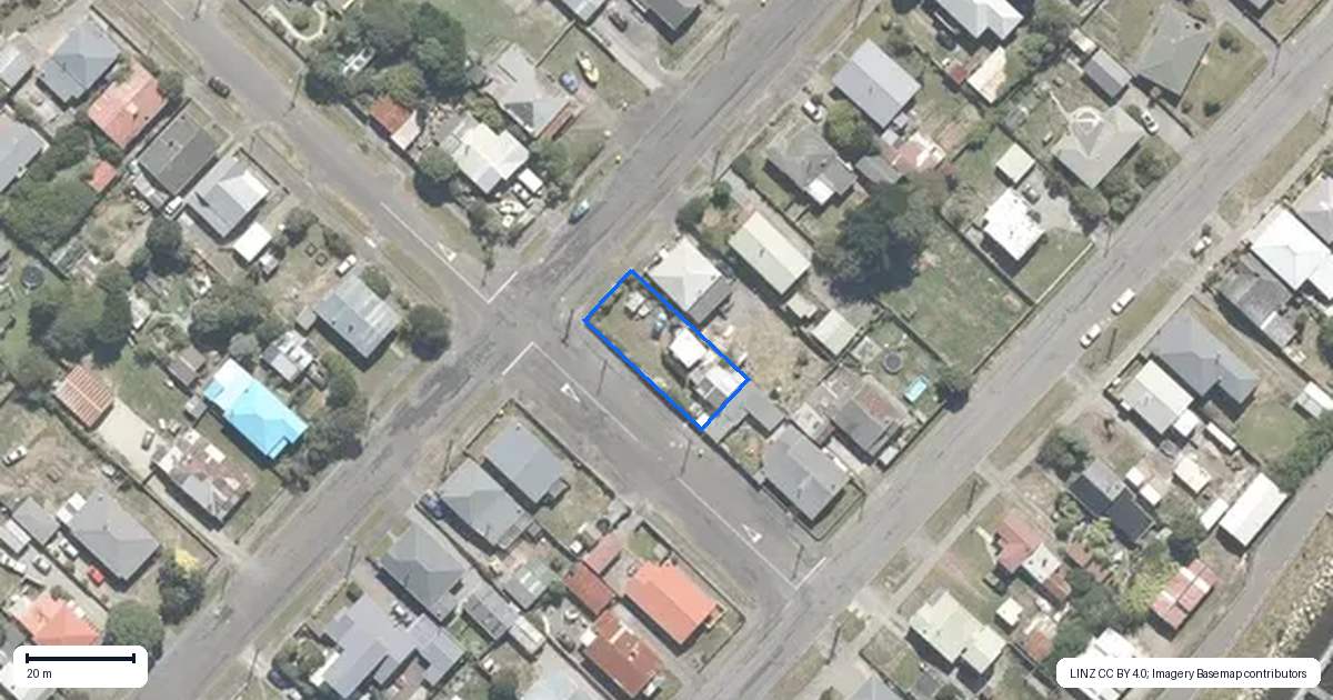 Property context map for 23 Blake Street, Blaketown, Greymouth