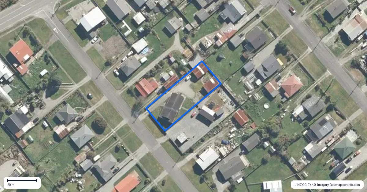 Property context map for 9 Matai Street, Dobson, Greymouth
