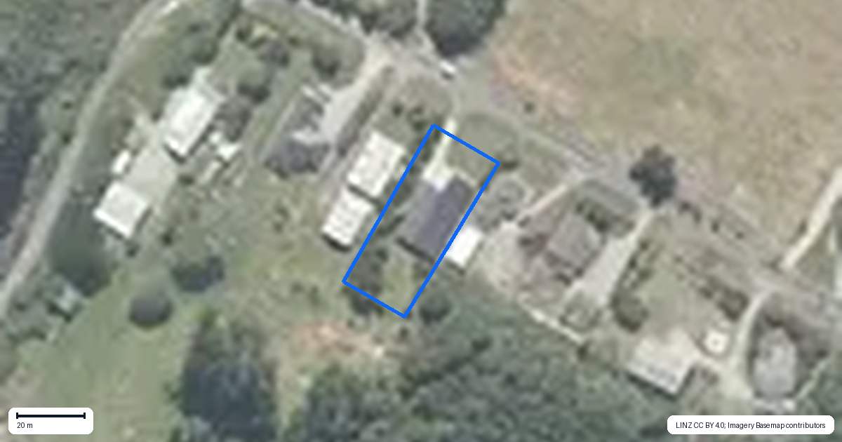 Property context map for 23 Pandora Avenue, Camerons, Greymouth