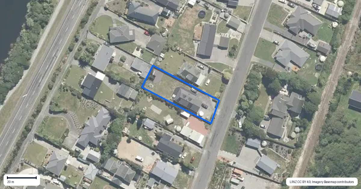 Property context map for 24 Ogilvie Road, Gladstone, Greymouth
