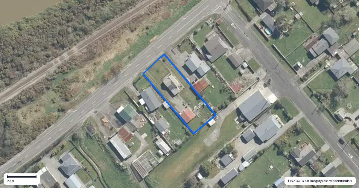 Property context map for 866 State Highway 7, Dobson, Greymouth