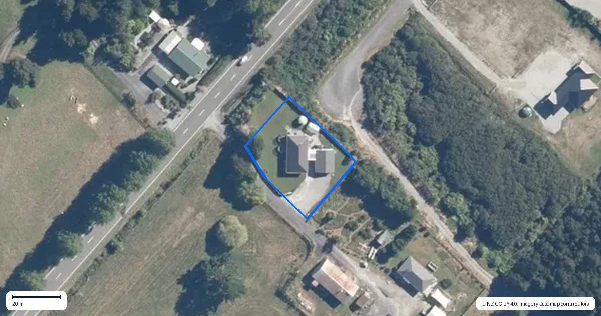 Property context map for 174 Taramakau Highway, Kumara Junction, Greymouth