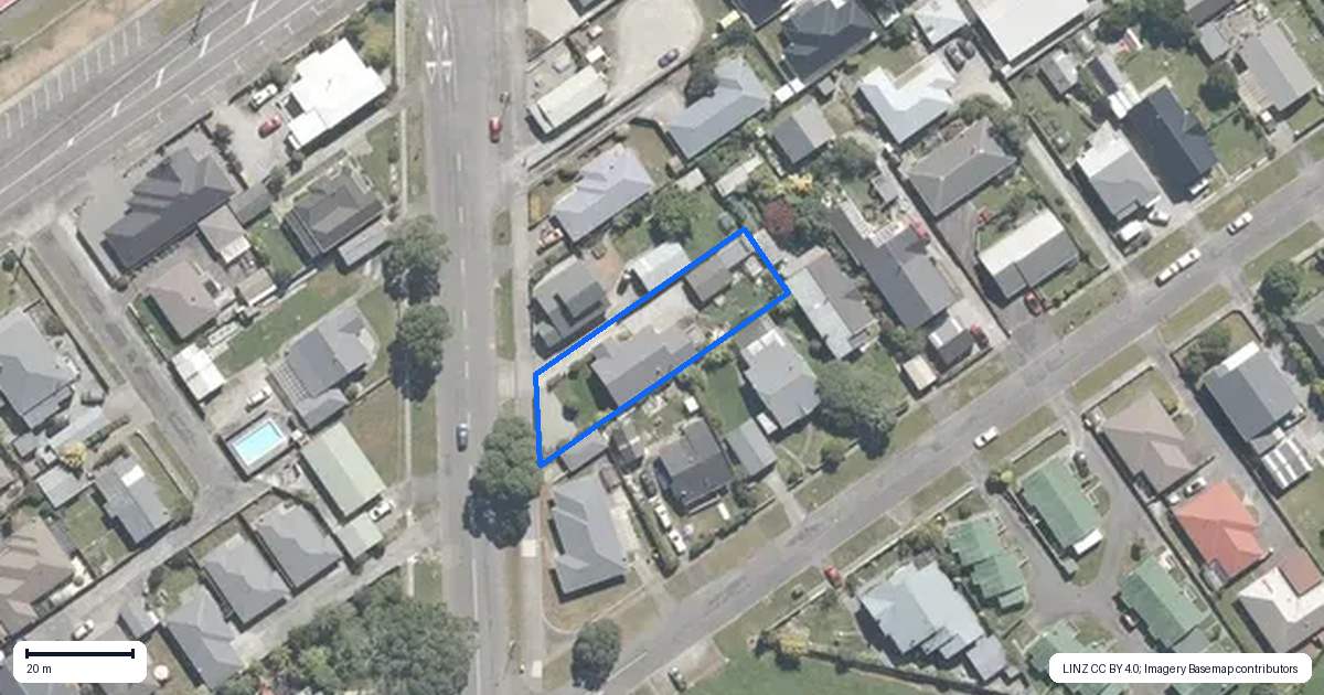 Property context map for 9 Marsden Road, Greymouth