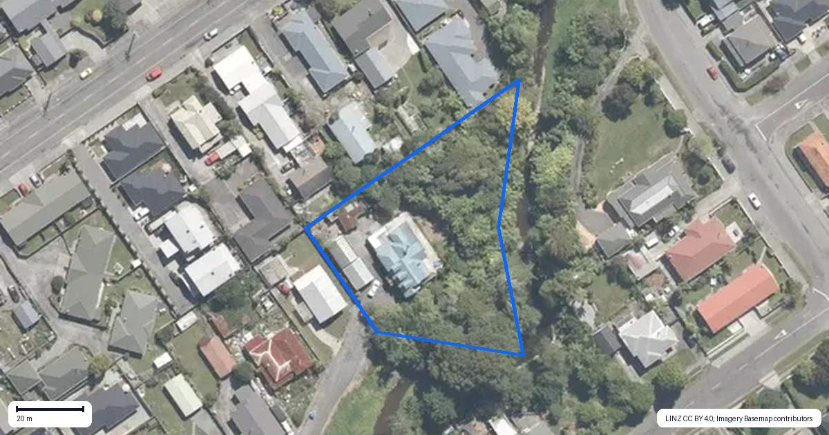 Property context map for 2 Palmerston Street, Greymouth